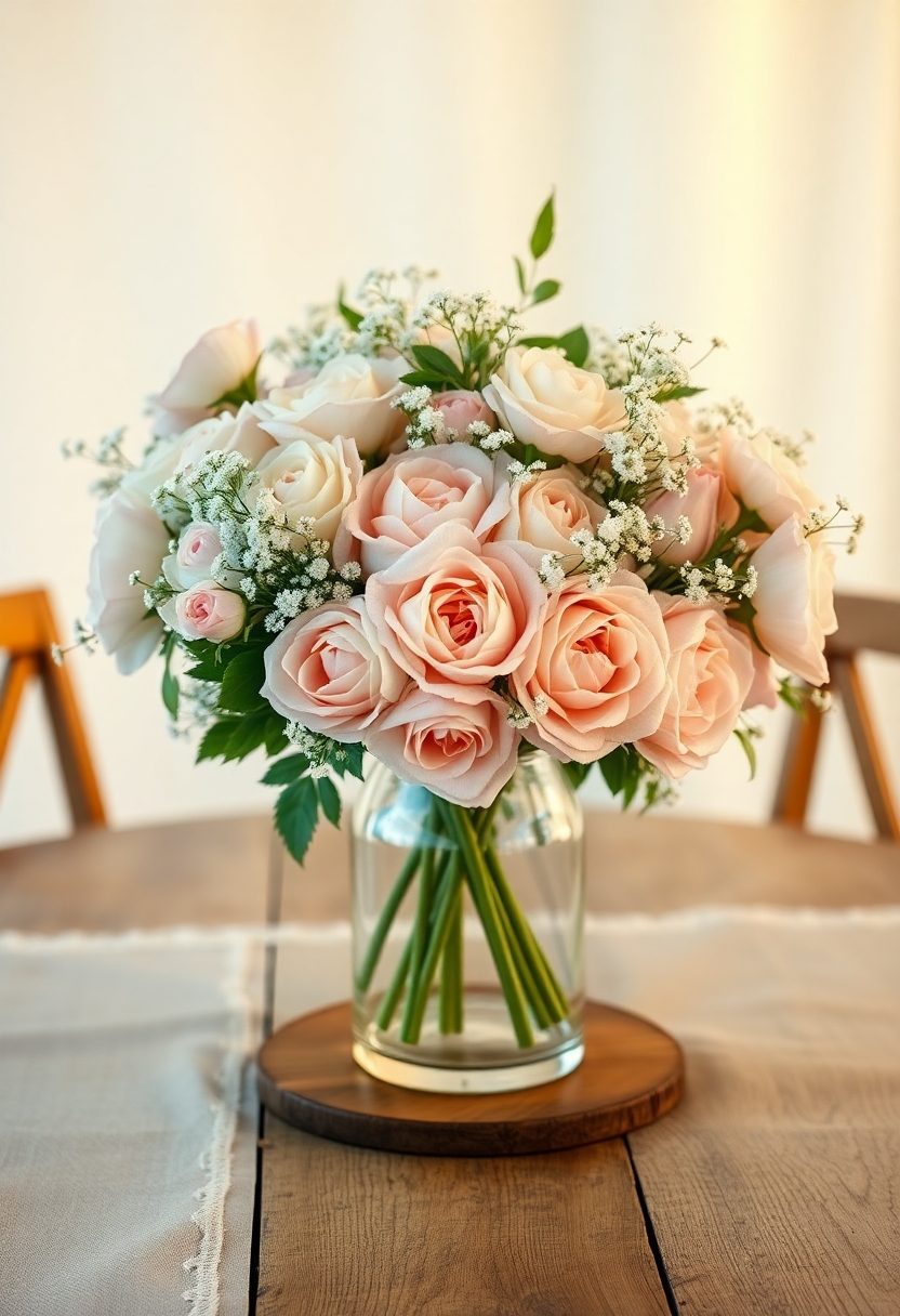 Dining Table Centerpiece Ideas: Fresh Floral Arrangements