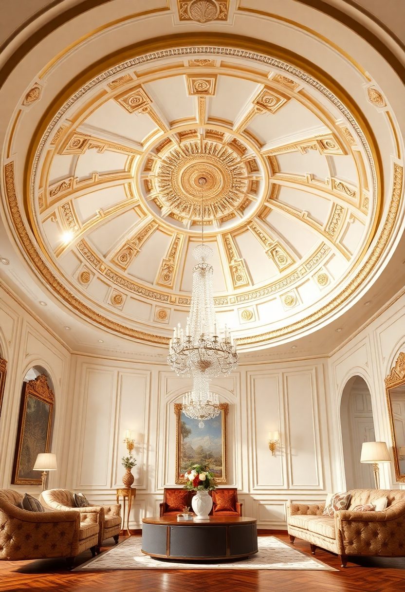 Luxury Ceiling Design Ideas: Elegant Dome Ceiling Inspiration