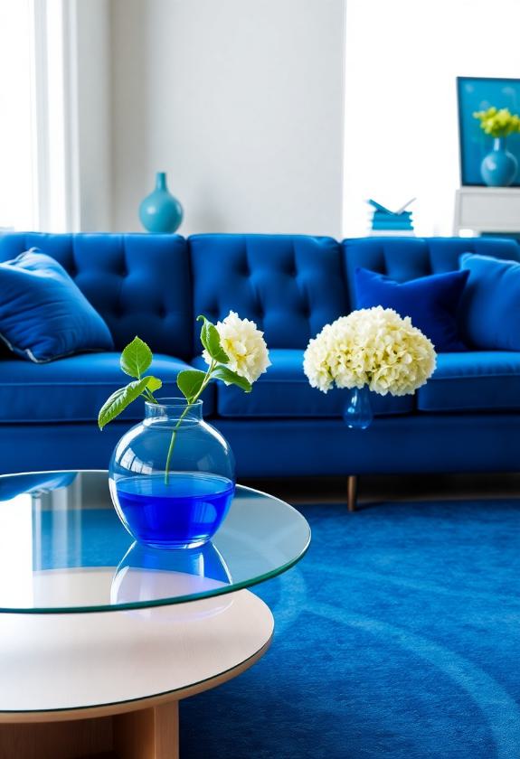 Blue Paint Shades: Vibrant Blues for Living Room Accents