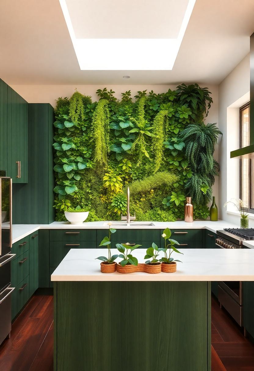 Green Home Decor Ideas for St. Patrick's Day: Use Green in Your Kitchen Decor