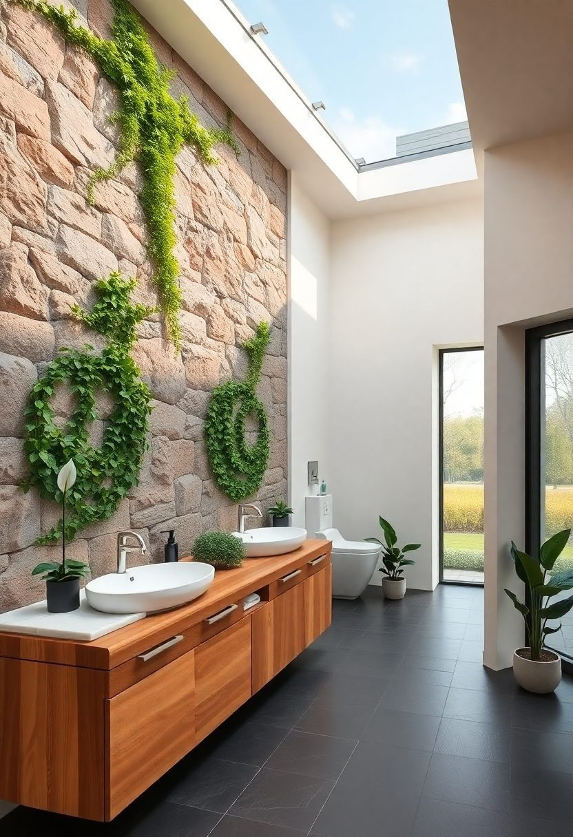 Small Luxury Bathroom Ideas: Incorporating Natural Elements