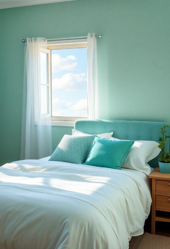 Blue Paint Shades: Serene Blue Greens for Relaxing Spaces