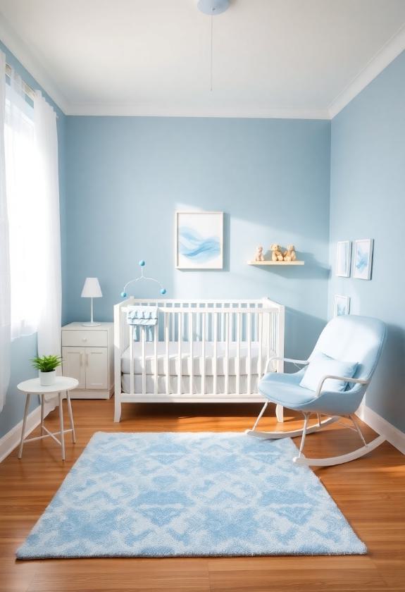 Sherwin Williams Blue Paint Colors: Serene Blue Tones for Nurseries