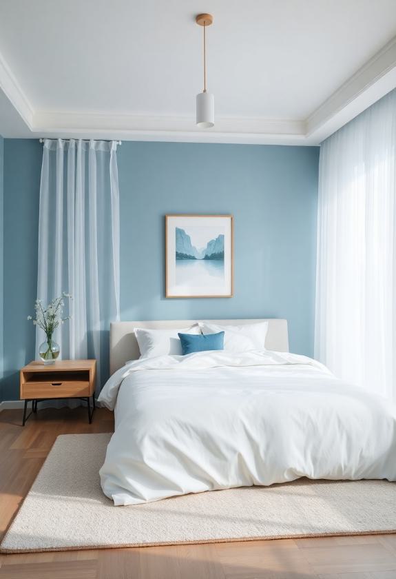 Warm Blue Paint Colors: Soothing Azure Shades