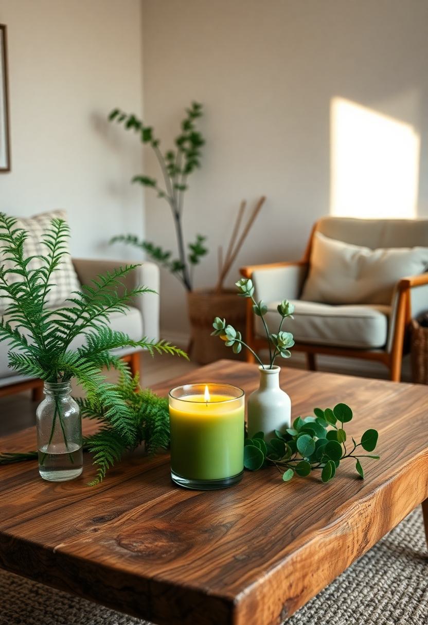 Green Home Decor Ideas for St. Patrick's Day: Freshen up With Green Candles