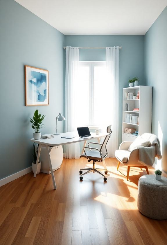 Sherwin Williams Blue Paint Colors: Peaceful Blue Colors for Home Offices