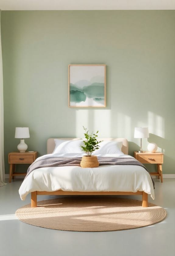 Green Paint Shades: Jade Mist for a Tranquil and Relaxing Room