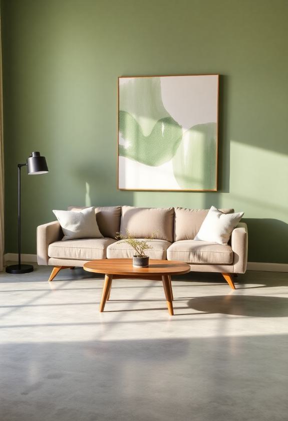 Neutral Paint Hues Ideas: Soothing Green Grays