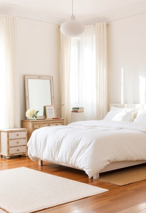 Bedroom Paint Colors  Ideas : Creamy Whites for a Serene Escape