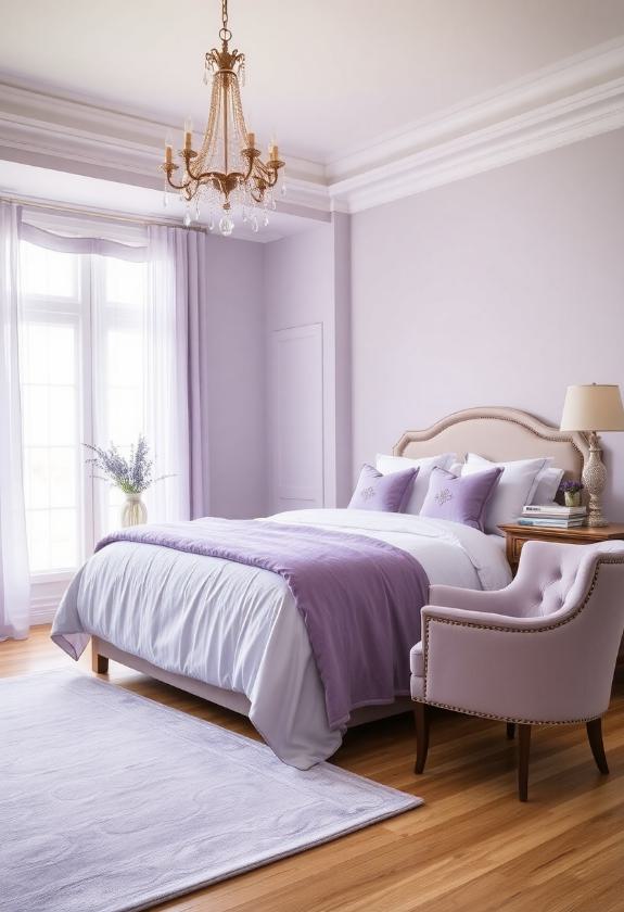 Bedroom Paint Colors: Lavender Hues for a Peaceful Retreat