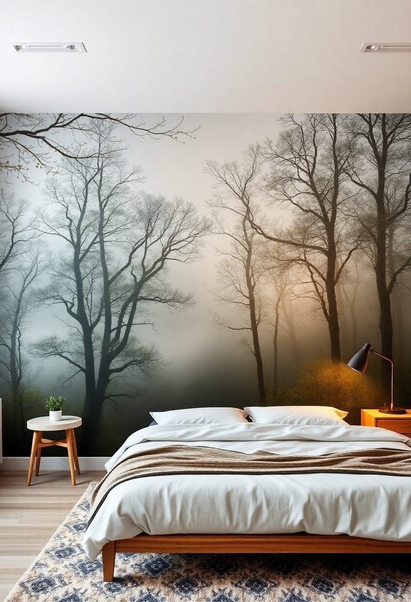 Luxurious Wallpapers for Bedroom Ideas: Nature-Inspired Wallpapers for a Serene Escape