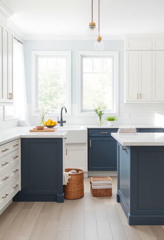 Blue Paint Shades: Pale Blue Shades for Kitchen Renovations