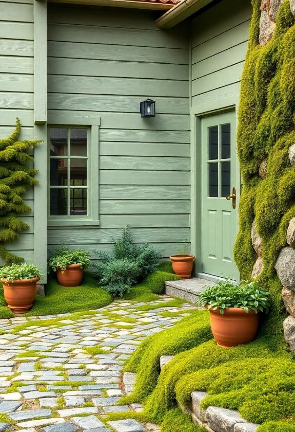 Exterior Paint Colors: The Allure Of Soft Sage And Moss