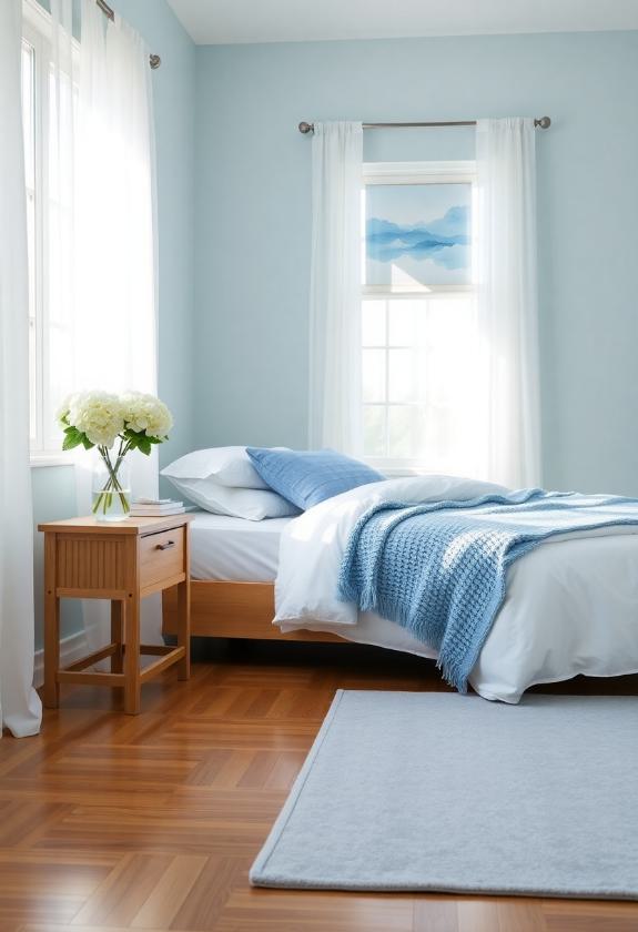 Blue Paint Colors Ideas: Tranquil Blue Hues