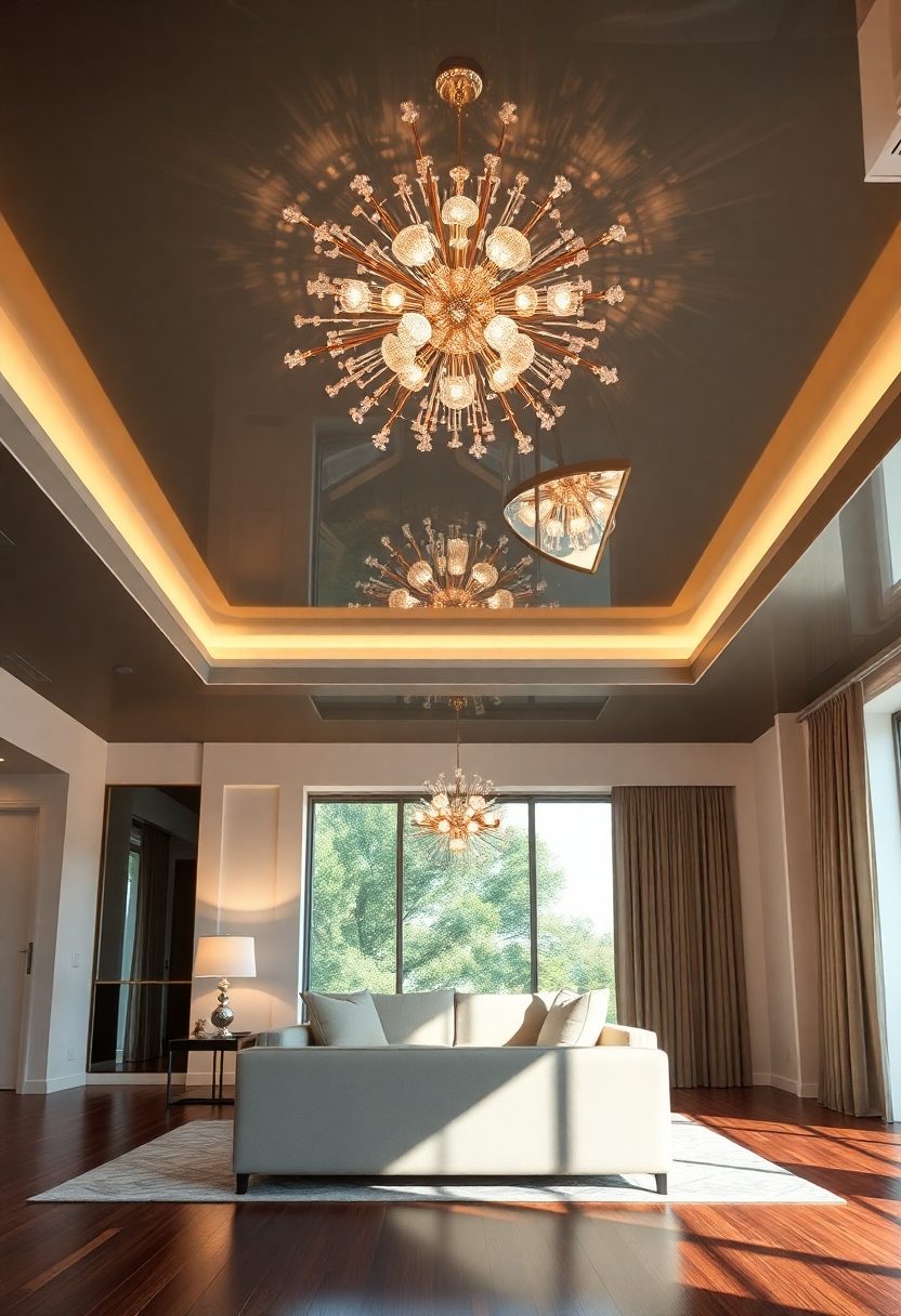 Luxury Ceiling Design Ideas: High-Gloss Ceiling Finishes