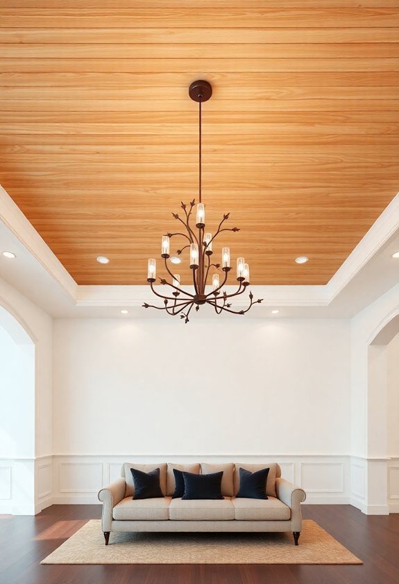 Wooden Ceiling Design Ideas: Wooden Slatted Ceiling Designs