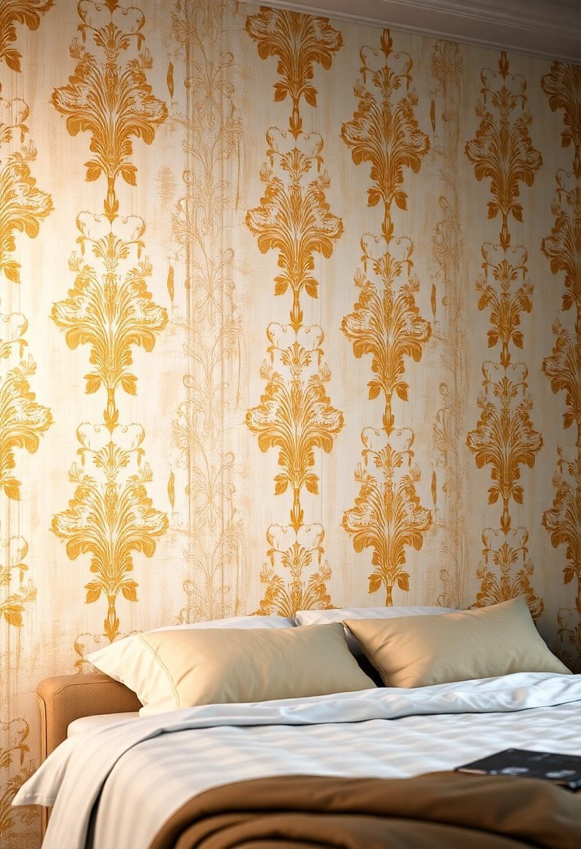 10 Luxurious Wallpapers for Bedroom Ideas - You’ll Love! 7 Luxurious Wallpapers for Bedroom Ideas: Vintage-Inspired Wallpapers for a Classic Feel