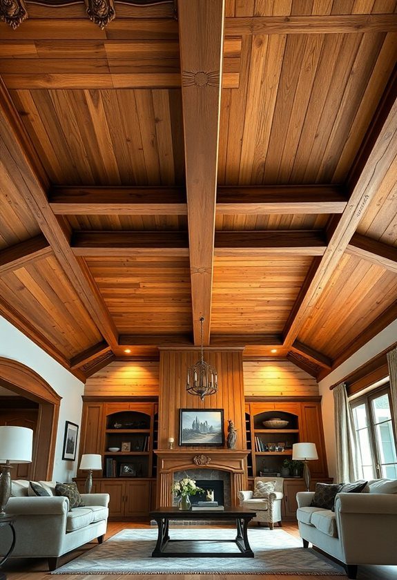 Wooden Ceiling Design Ideas: Traditional Wooden Ceiling Styles