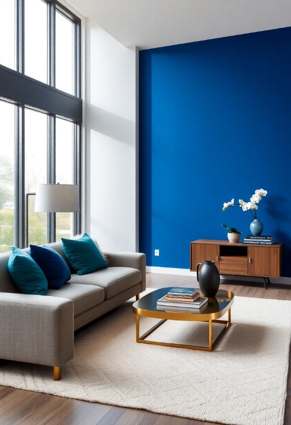 Blue Paint Colors Ideas: Elegant Cobalt Choices