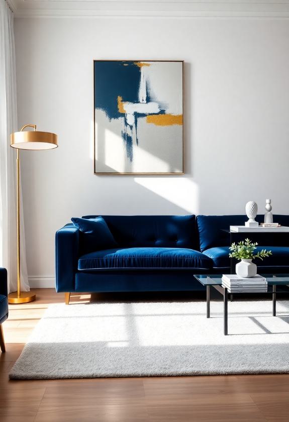 Warm Blue Paint Colors: Deep Navy Blue Statements