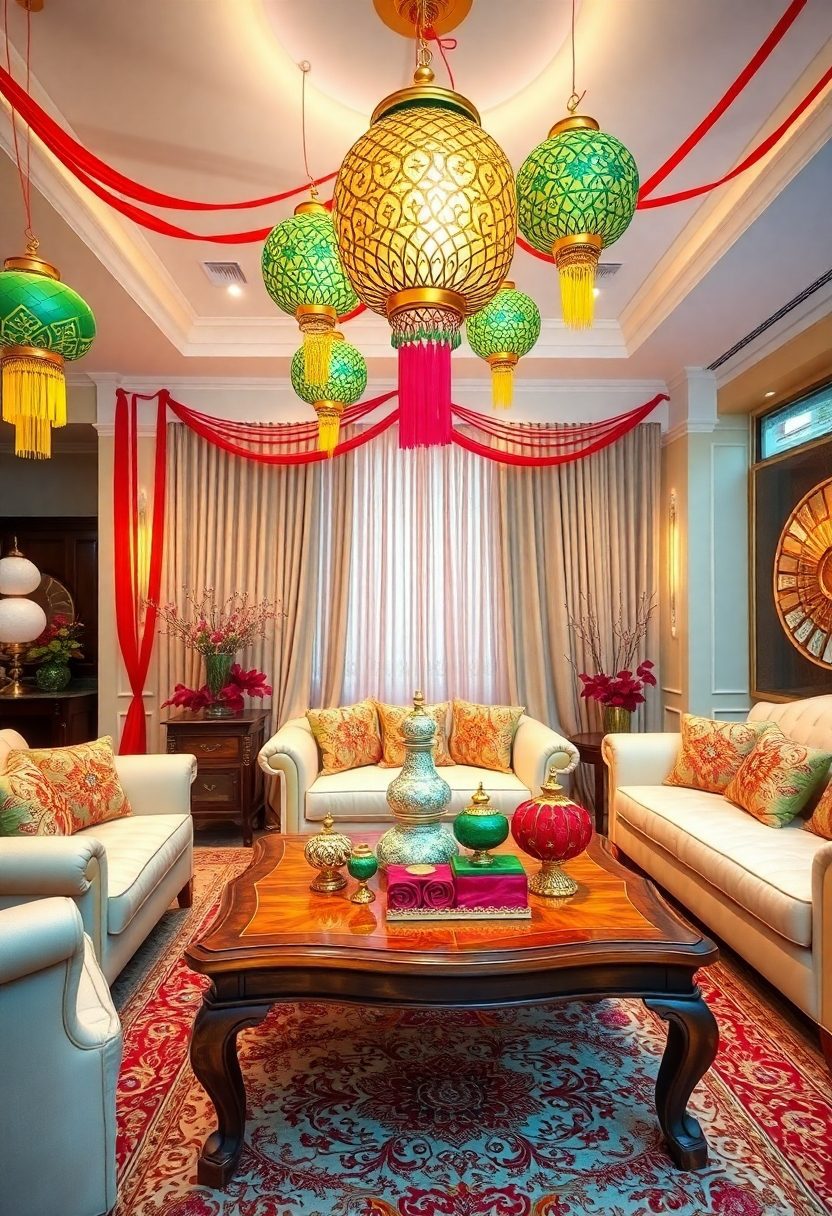 Festive Eid Decoration Ideas: Vibrant Color Schemes