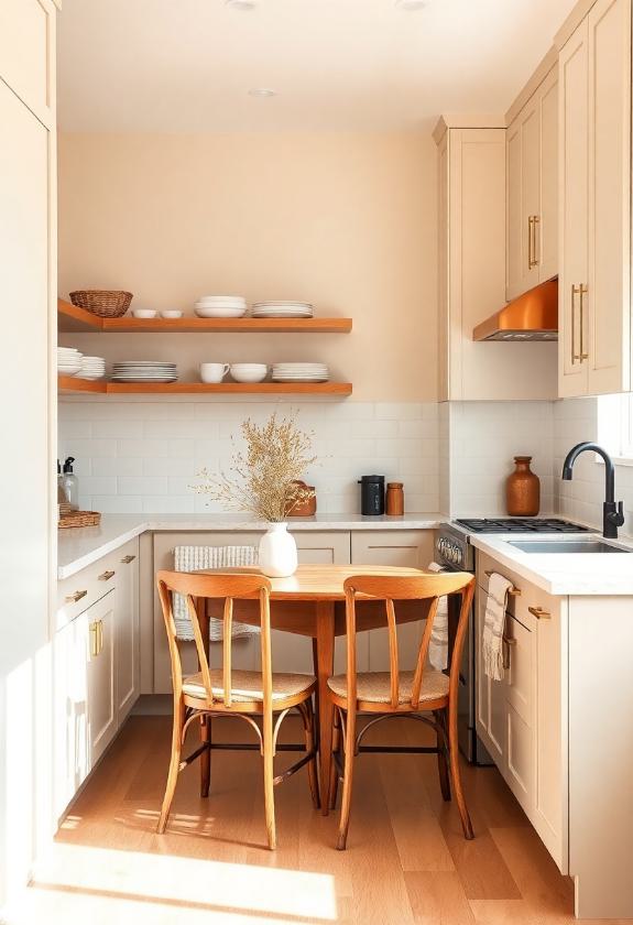 Kitchen Paint Colors: Warm Beige Tones for a Cozy and Inviting Kitchen