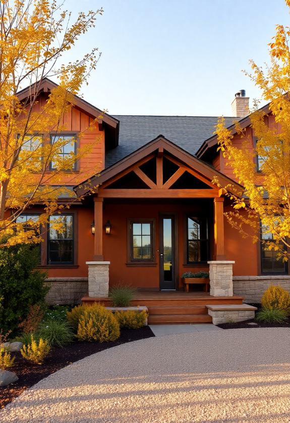 Exterior Paint Colors: Warm And Inviting Earth Tones