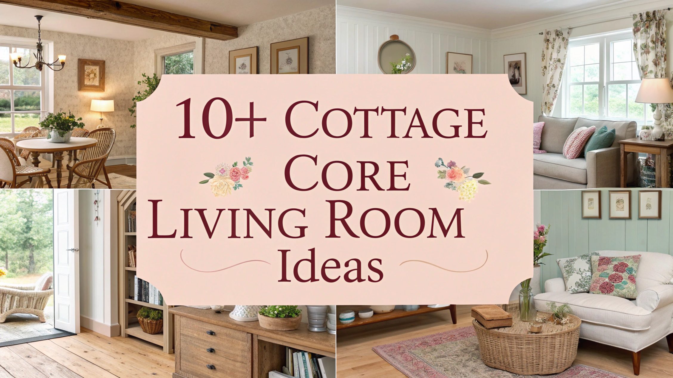 Cottage Core living room Ideas