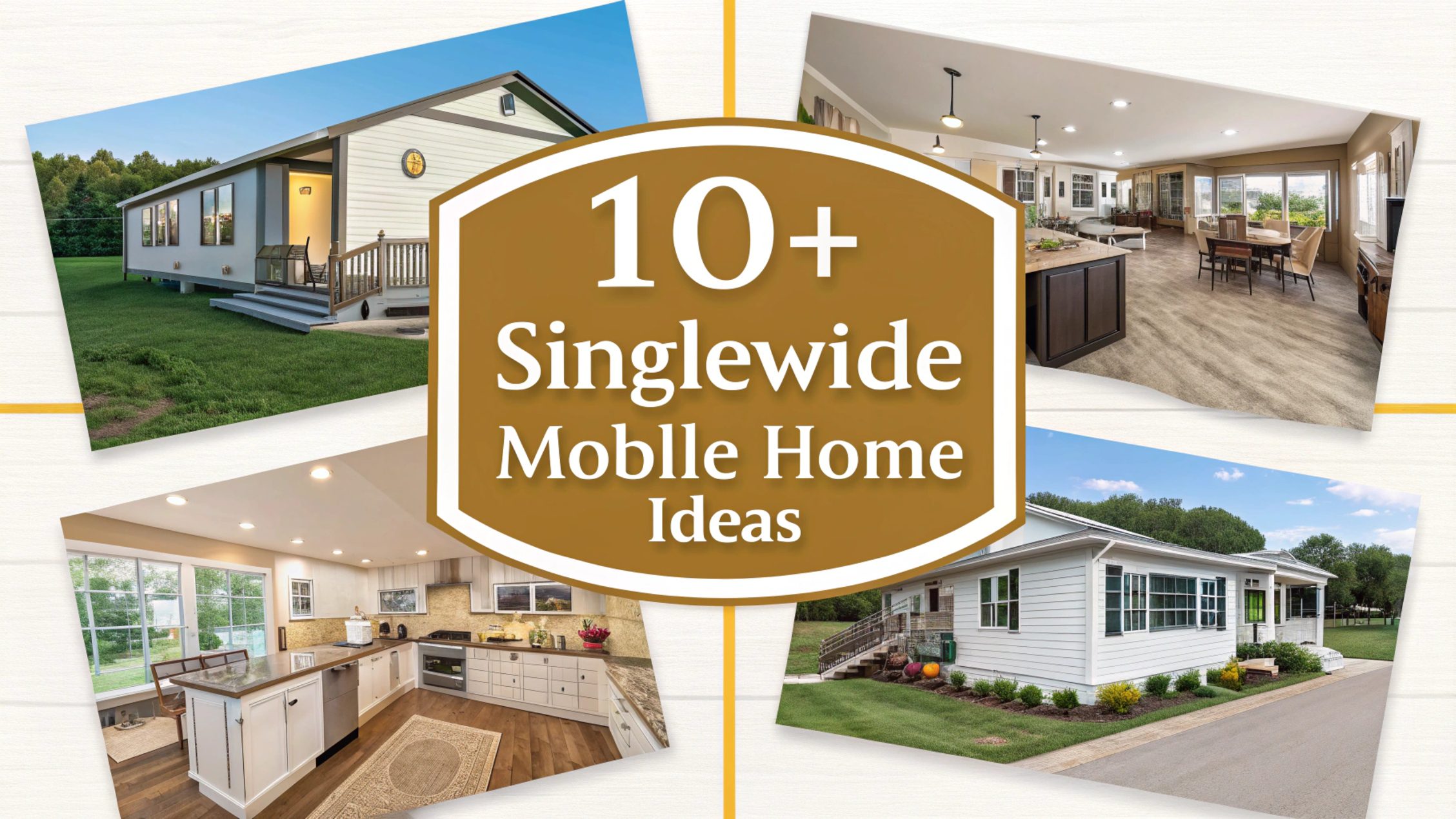 Singlewide Mobile Home Ideas