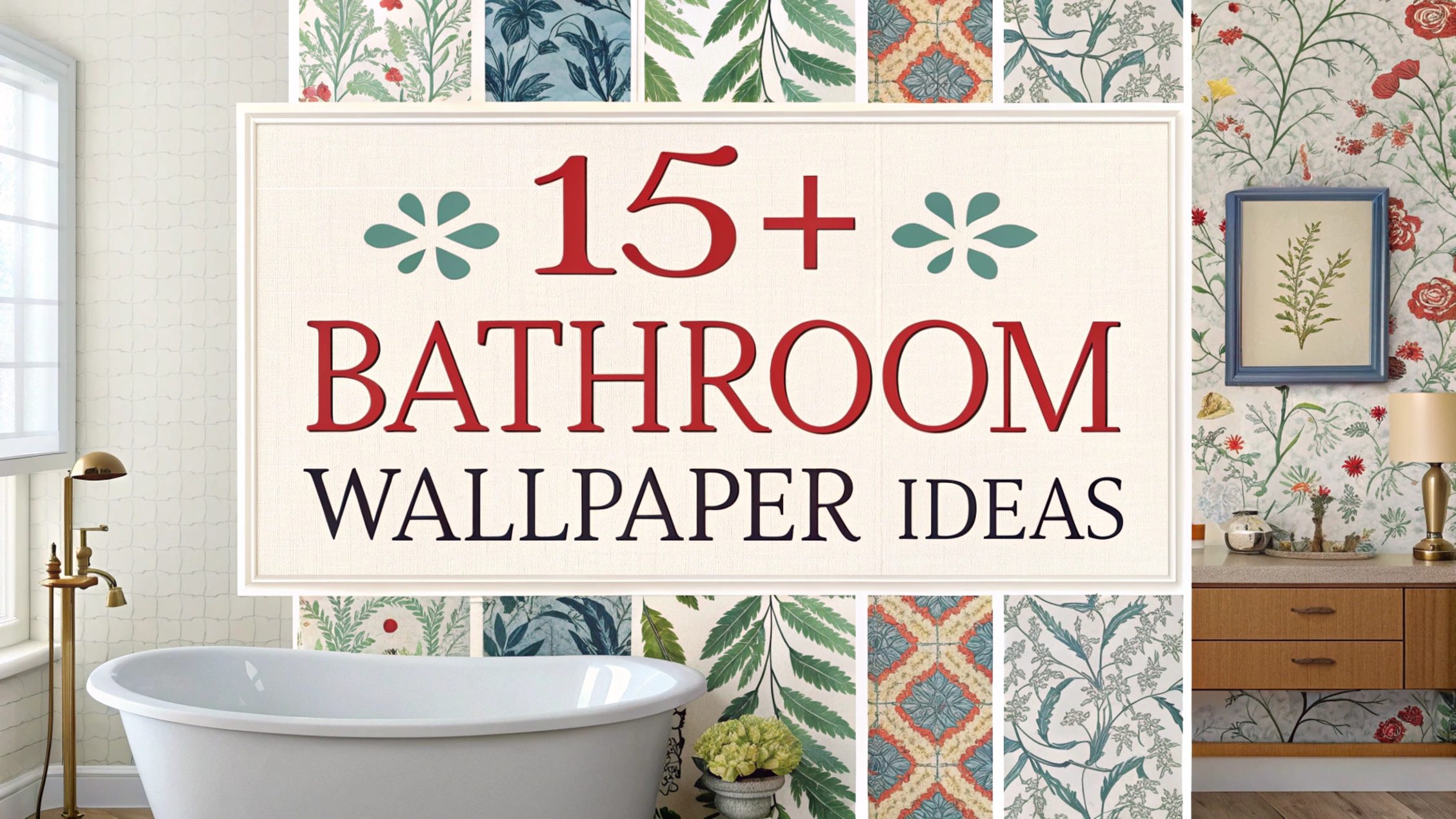 Bathroom Wallpaper Ideas