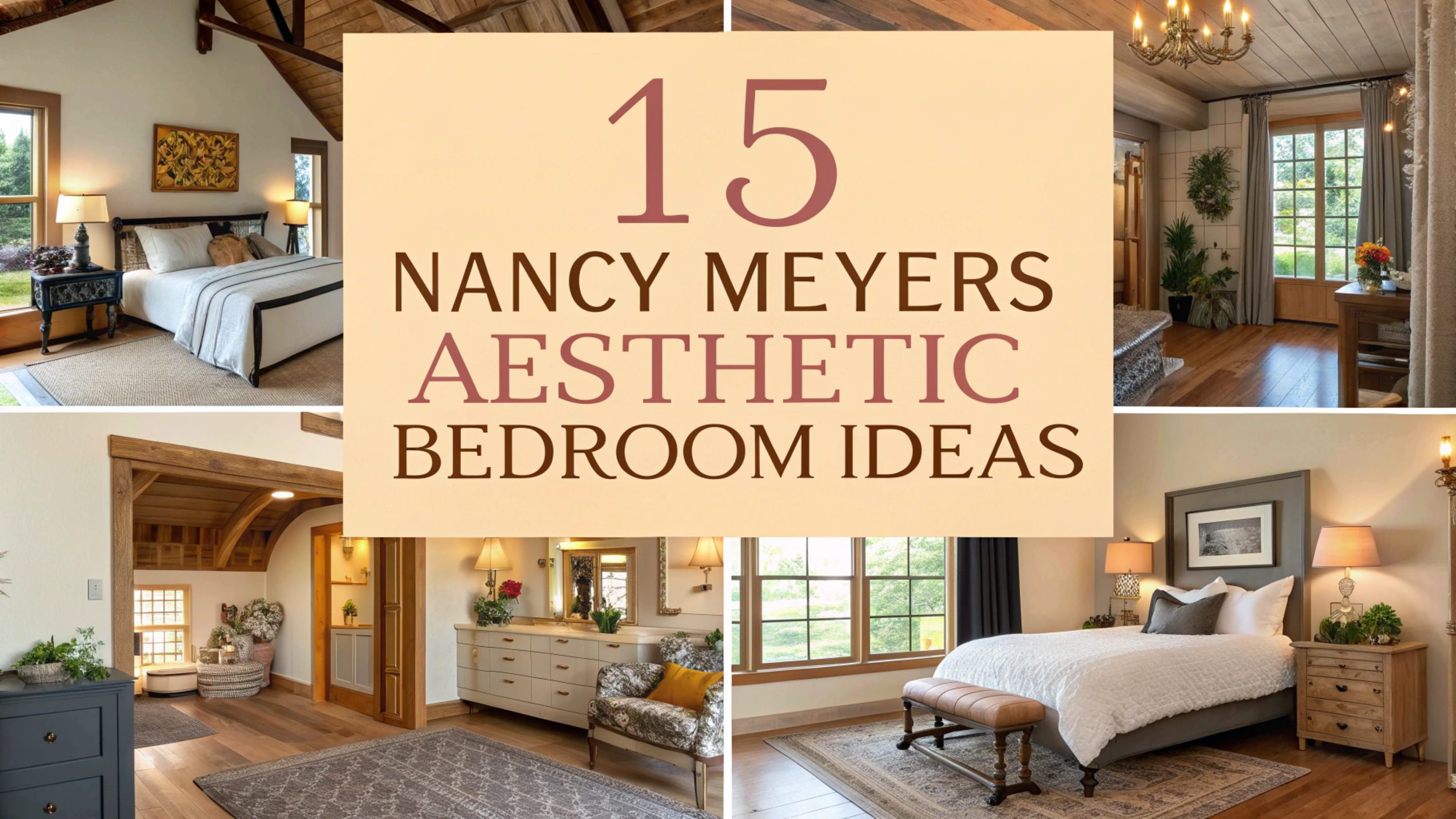 Nancy Meyers Aesthetic Bedroom Ideas