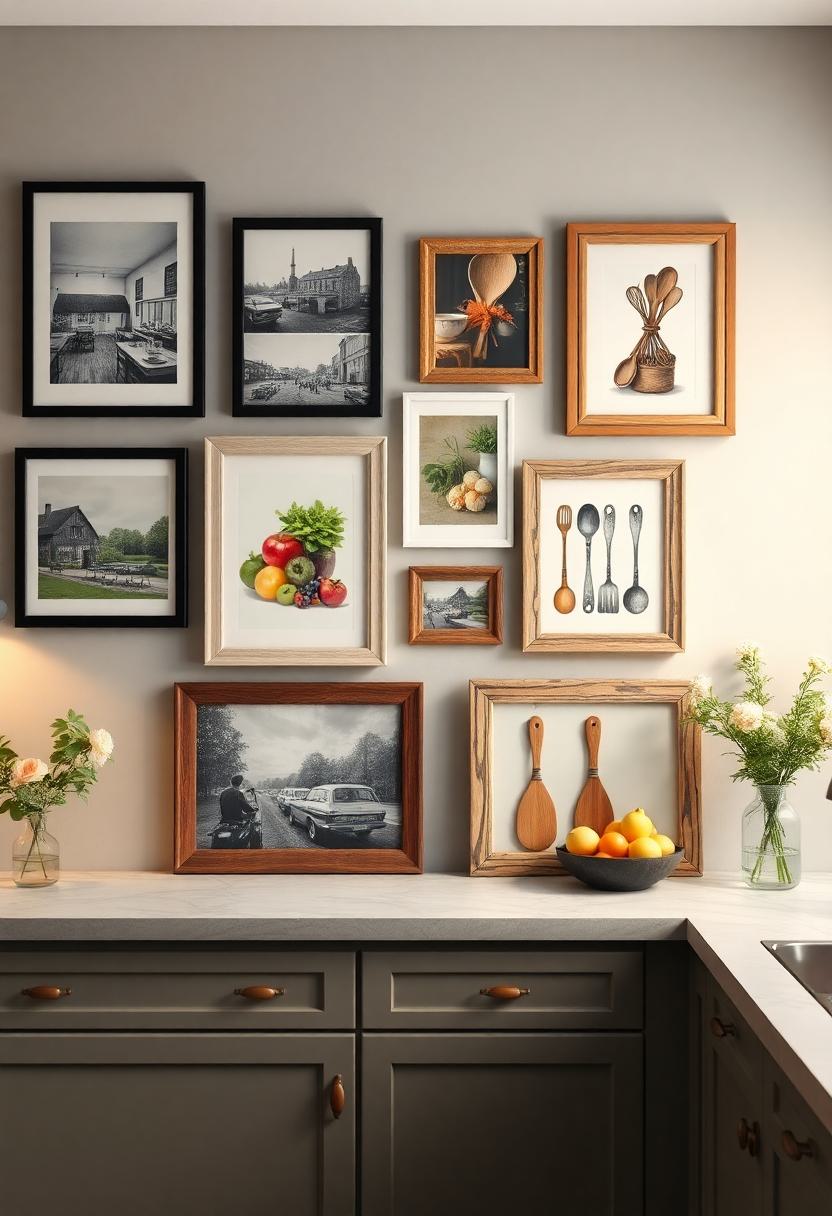 Quick Kitchen Decor: Create a Kitchen Gallery Wall