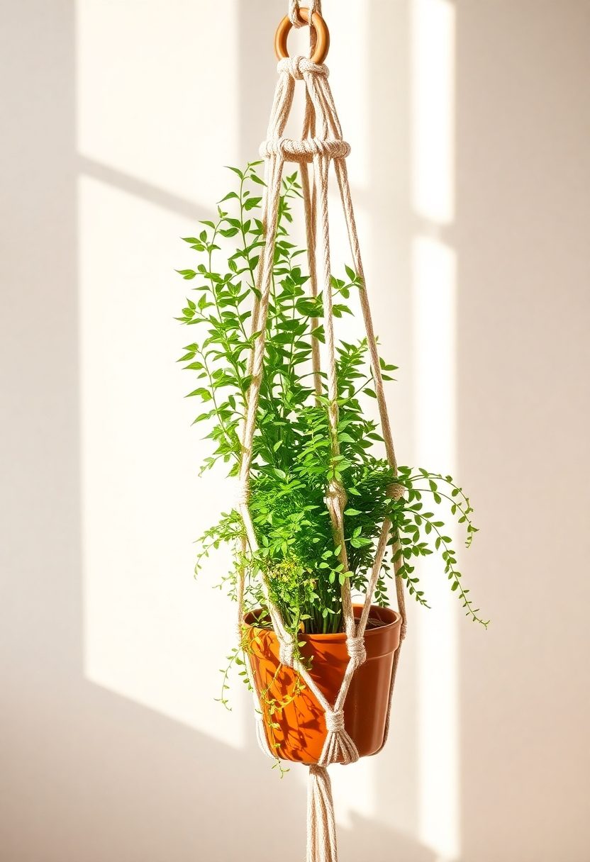 DIY Room Decor Ideas: Macrame Plant Hanger Tutorials