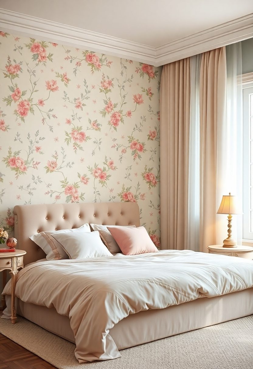 Luxurious Wallpapers for Bedroom Ideas: Whimsical Designs for a Dreamy Ambiance