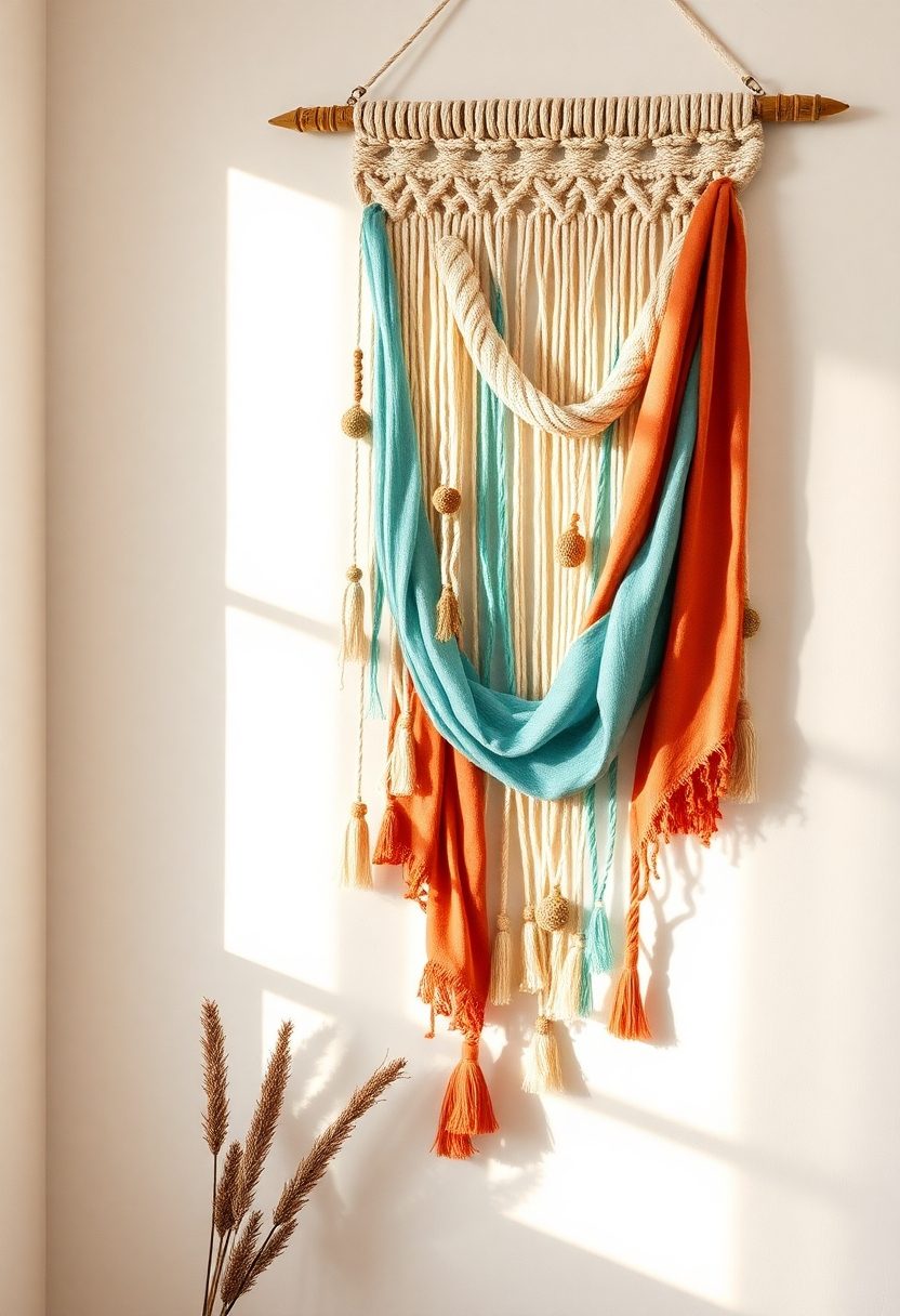 DIY Room Decor Ideas: Textile Wall Hanging Inspirations