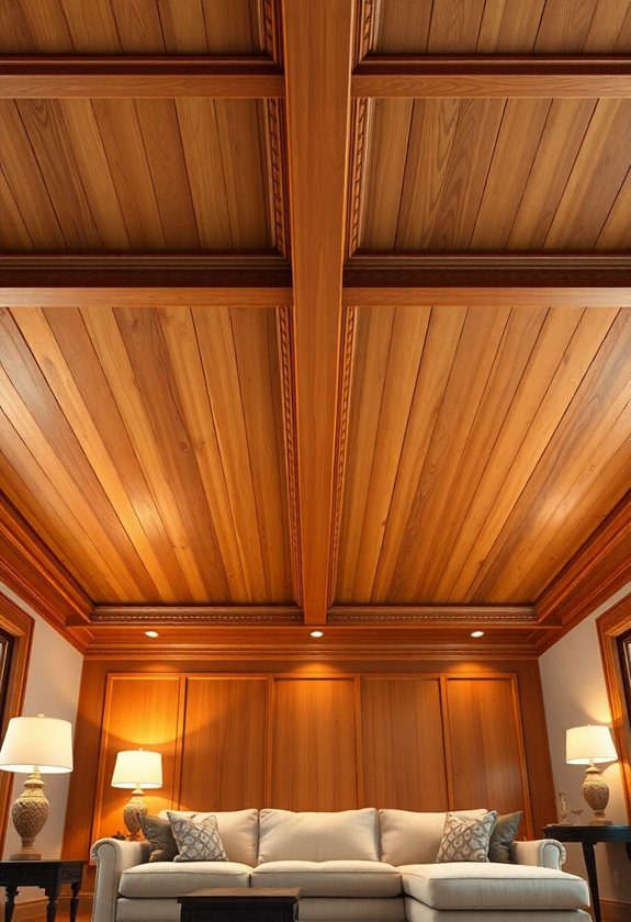 Wooden Ceiling Design Ideas: Wooden Ceiling Trim Ideas