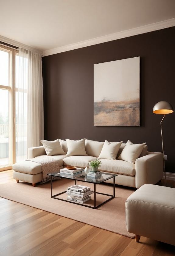 Stunning Paint Color Ideas: Dark Espresso Brown