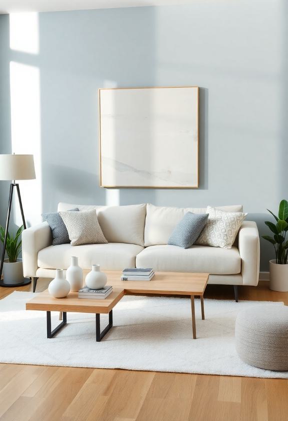 Dusty Blue Paint Ideas: Combining Dusty Blue With Neutral Colors for a Balanced Look