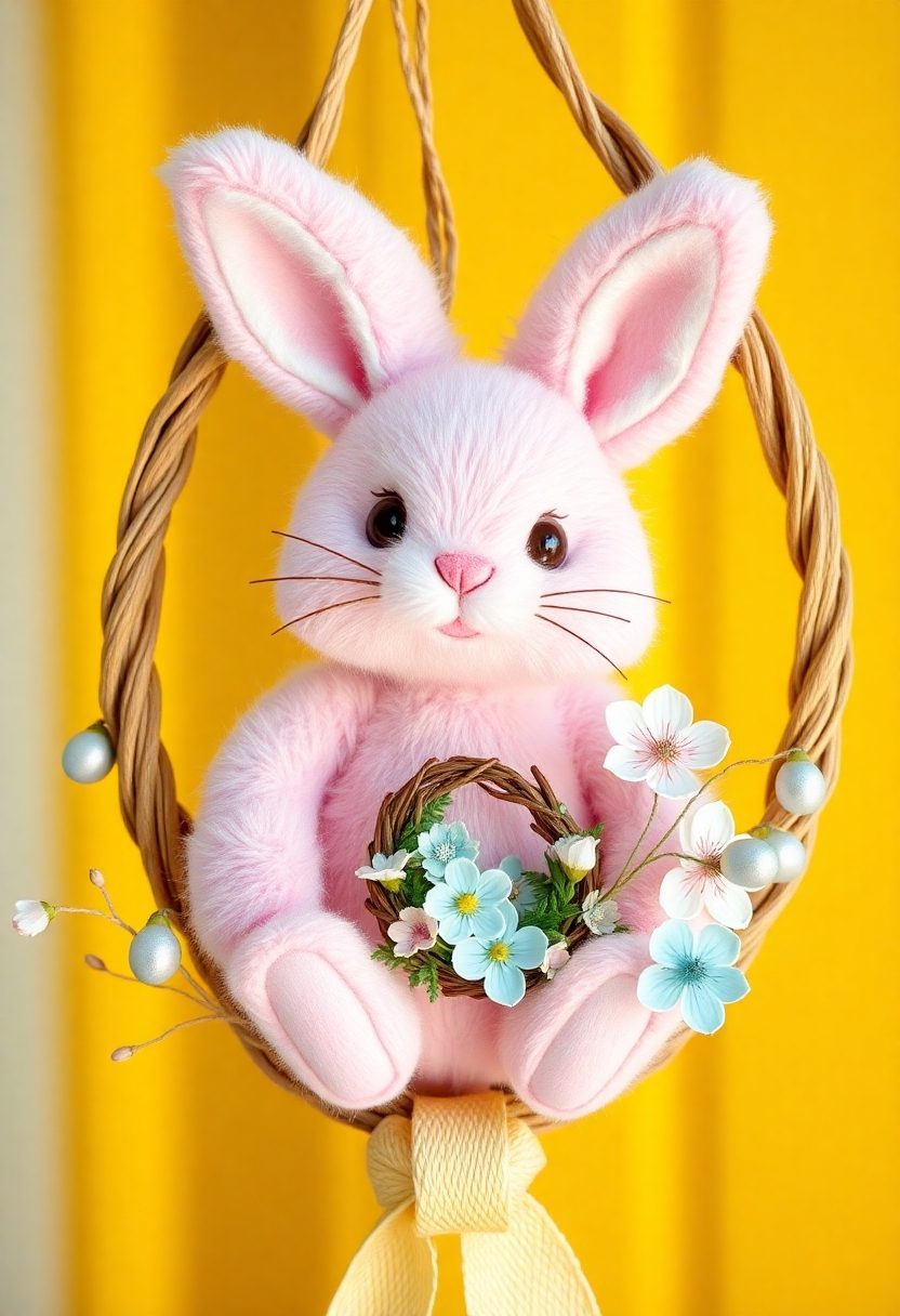 Easter Door Hanger Ideas: Whimsical Easter Character Door Hanger