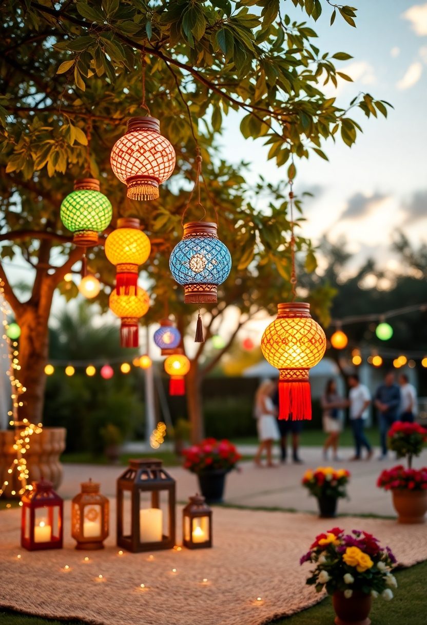 Eid Al-Fitr Decor Ideas: Solar-Powered Lanterns for an Eco-Friendly Celebration