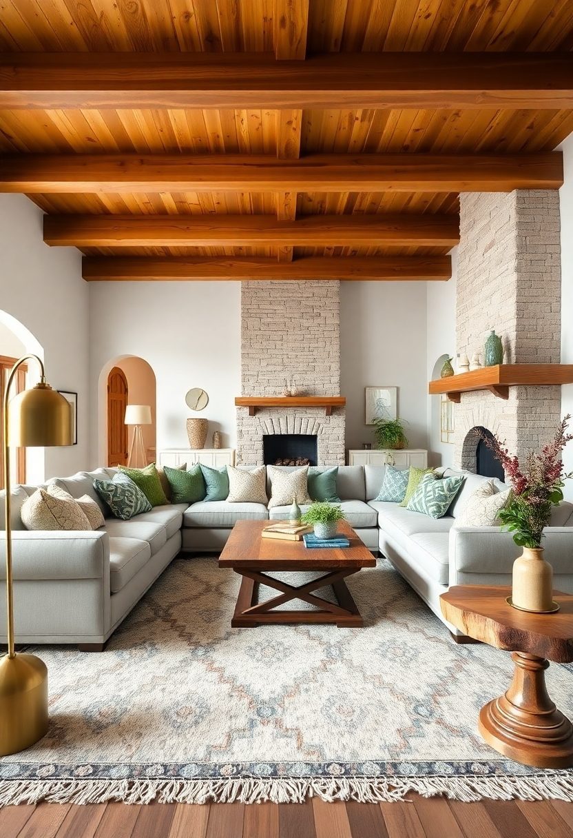10 Modern Farmhouse Living Room Ideas That Will Inspire You 1 Farmhouse Living Room Ideas: Rustic Meets Refined
