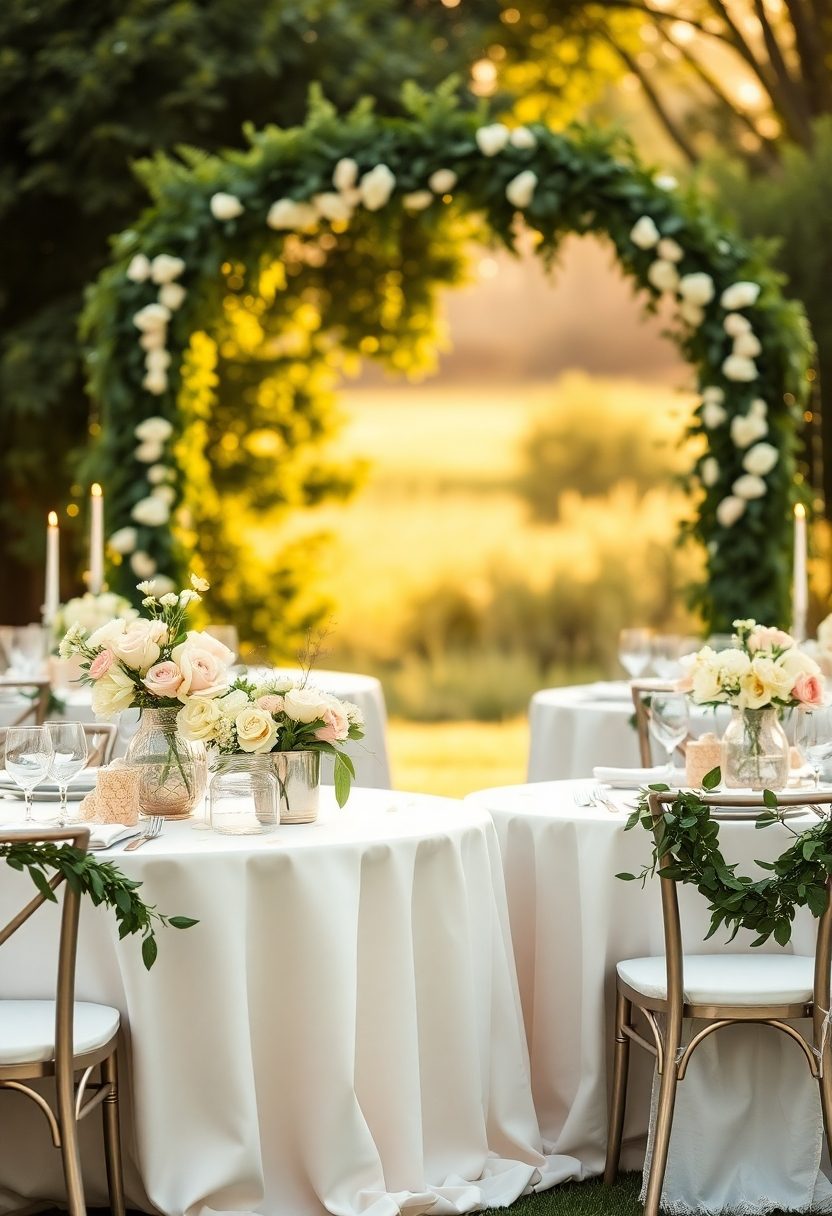 Spring Tablescapes Ideas: Sophisticated Spring Wedding Inspiration