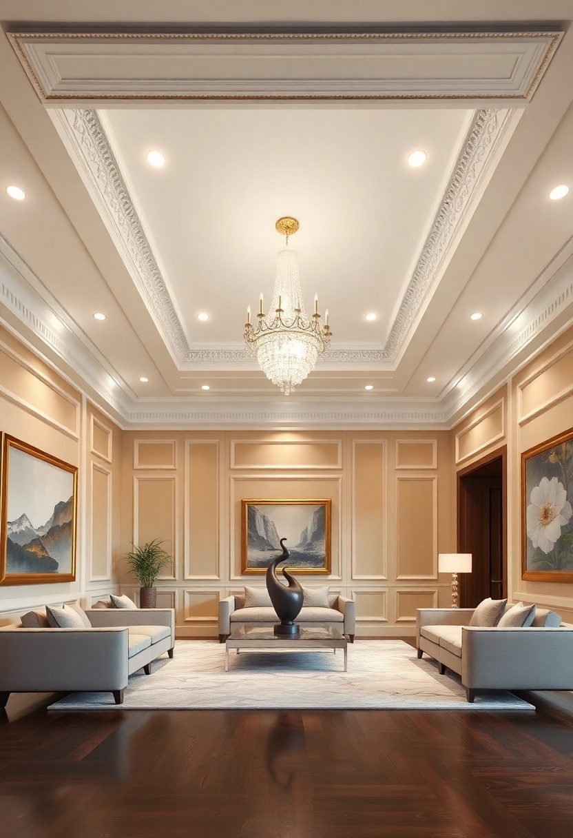 Luxury Ceiling Design Ideas: Luxury Tray Ceiling Designs