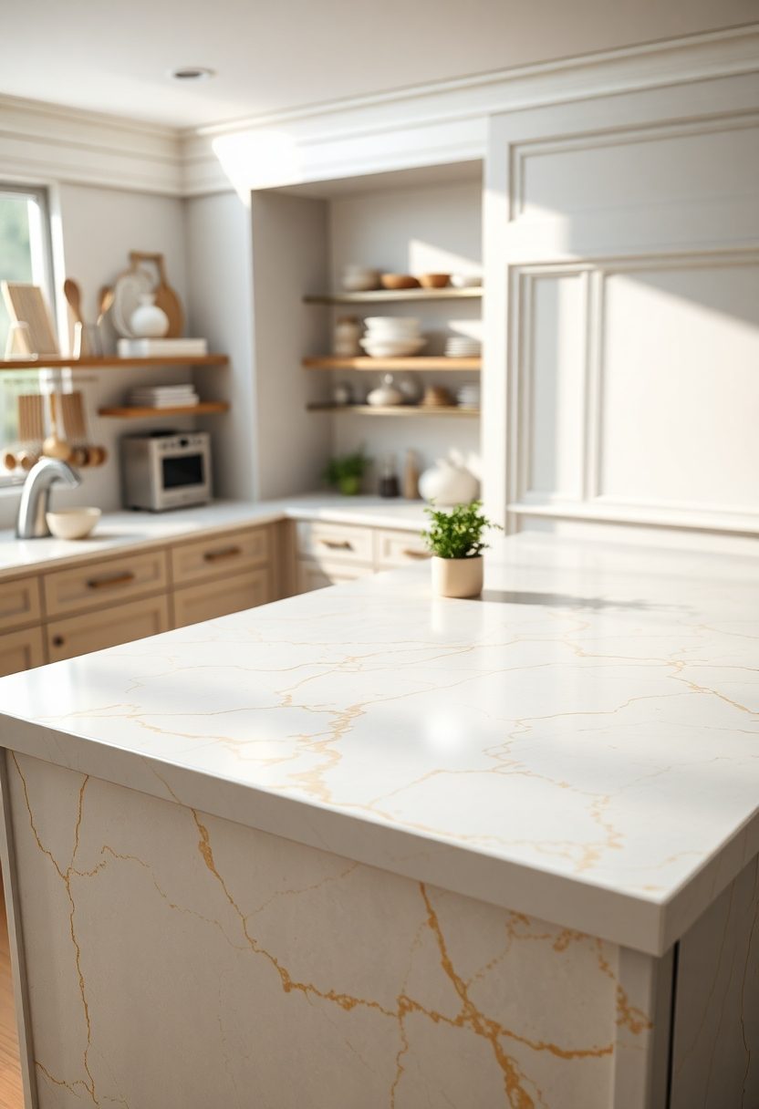 Nancy Meyers Kitchen Ideas: Timeless Marble Countertops