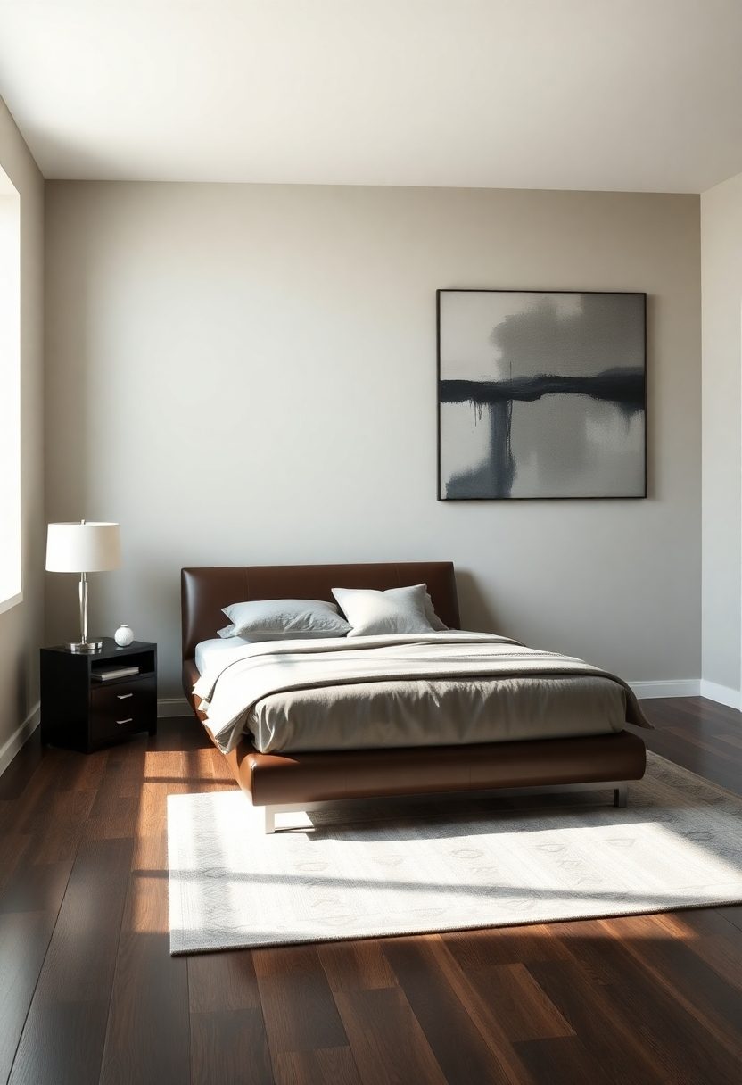 Masculine Bedroom Ideas for Men: Minimalist Elegance for a Refined Look