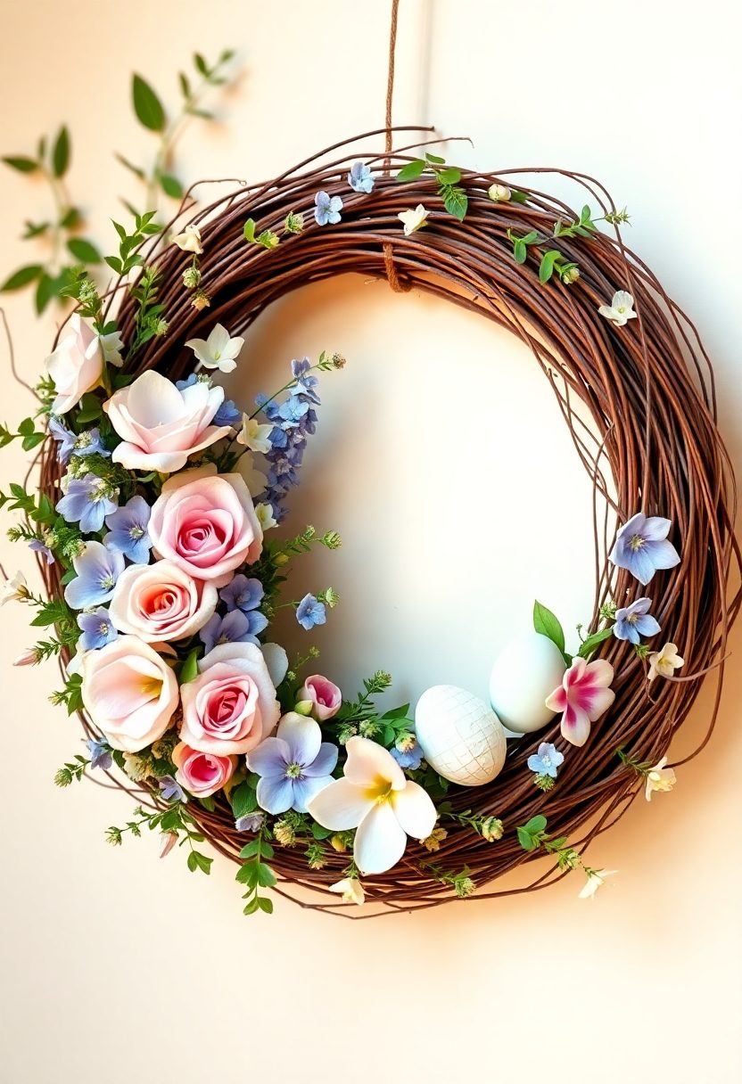 Easter Wreath Ideas: Spring-Inspired Wreath Creations