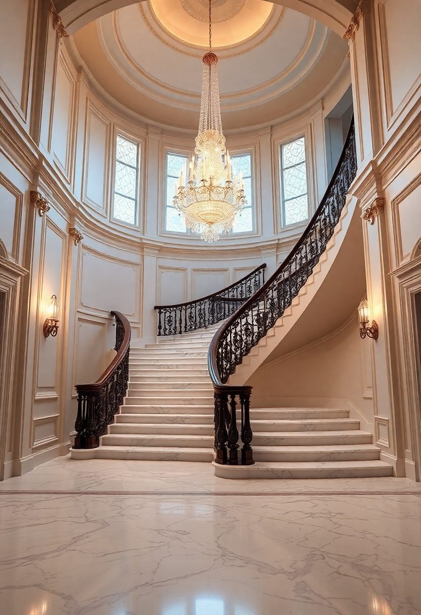 Luxury Staircase Ideas: Dramatic Staircase Landings