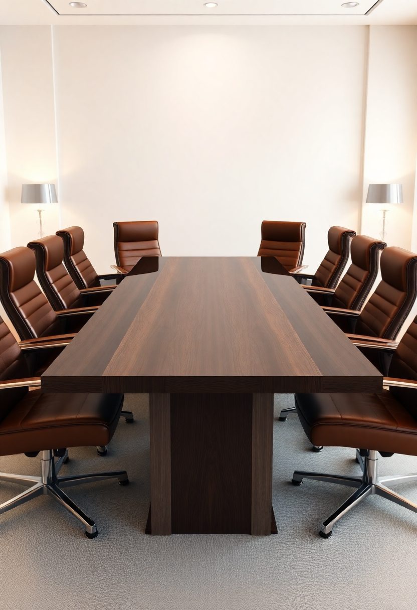 Luxury Office Furniture Ideas: Sophisticated Conference Tables