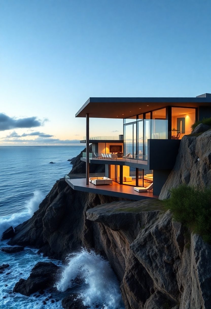 Cool House Ideas: Spectacular Cliffside Houses