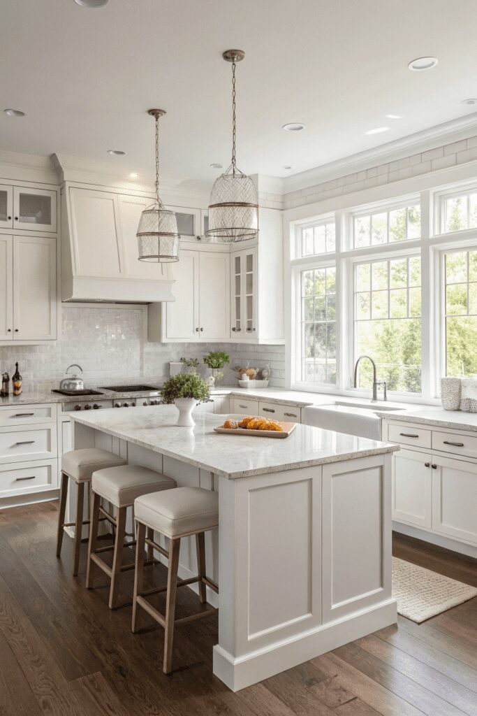 20+ Transform Your Space with Benjamin Moore White Dove Ideas! 4 Benjamin Moore White Dove Ideas: 4. The Ultimate Soft White for Kitchen Cabinets